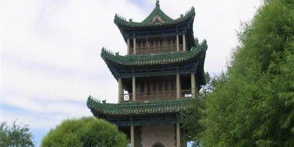  伊犁霍城县惠远古城 width=